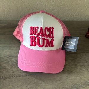 NWT Beach Bum Trucker Hat